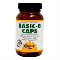 Country Life Basic-B Caps - 90 Vegetarian Capsules