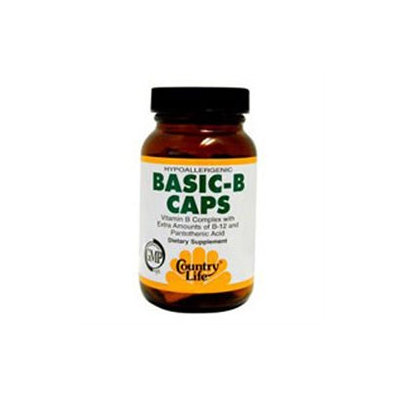 Country Life Basic-B Caps - 90 Vegetarian Capsules