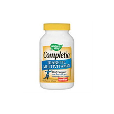 tures Way Nature's Way Completia Diabetic Multivitamin - 90 Tablets - Multivitamins without Iron