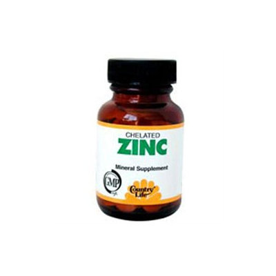 Chelated Zinc 50 Mg 100 Tab By Country Life Vitamins (1 Each)