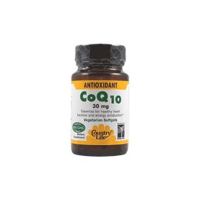 Country Life - CoQ10 100 mg. - 60 Vegetarian Softgels