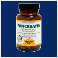 Country Life - Super Strength Pancreatin, 60 tablets