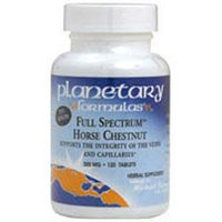 Planetary Herbals Full Spectrum Horse Chestnut 300 mg Tabs