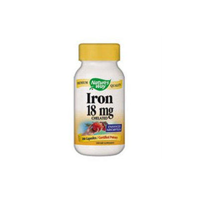 tures Way Nature's Way Iron - 18 mg - 100 Capsules