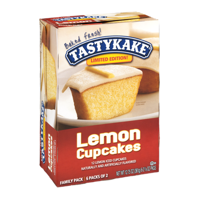 Tastykake® Cupcakes Lemon Family Pack