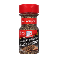 McCormick® Black Pepper, Coarse Ground