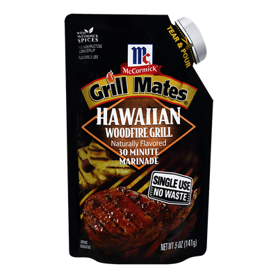 McCormick® Grill Mates® Hawaiian Woodfire Grill Single Use Marinade