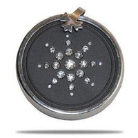 QBP Fashion Pendant QBP Scalar Energy(tm) Pendant with Crystals Sequence Clasp Ring & Chain