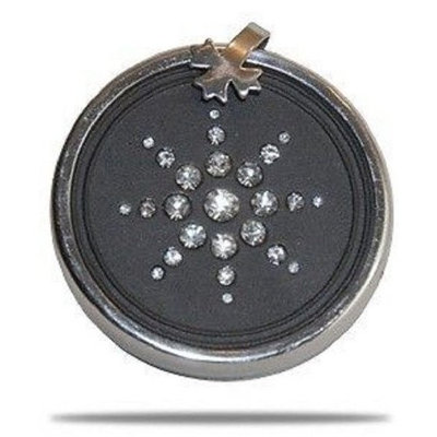 QBP Fashion Pendant QBP Scalar Energy(tm) Pendant with Crystals Sequence Clasp Ring & Chain