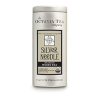 Octavia Tea Silver Needle (Organic White Tea) Loose Tea, 1.23-Ounce Tins (Pack of 2)