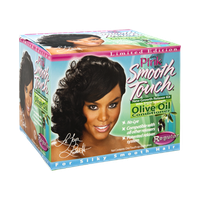 Luster's Pink Smooth Touch Limited Edition Regular New Growth Relaxer Kit with Triple Strength Olive Oil Conditioner