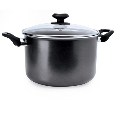 Ecolution Elements 8 Quart Stock Pot w/ Glass Lid