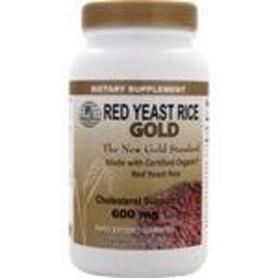 Givenchy Red Yeast Rice Gold 600 mg. - IP6 International - 120 Vegetarian Capsules