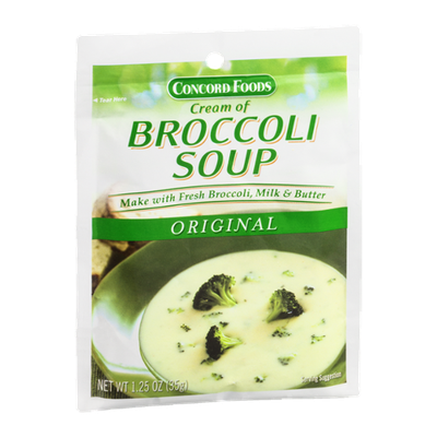 Concord Foods Cream of Broccoli Soup Original