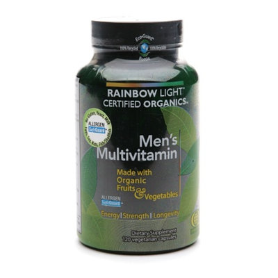 Rainbow Light Certified Organic Men's Multivitamin