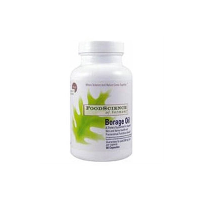 Frontier Borage Oil 1300 mg, 60 Capsules, FoodScience Of Vermont