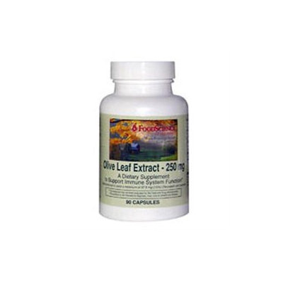 FoodScience of Vermont Olive Leaf Extract 250 mg Capsules