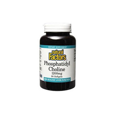 Natural Factors Phosphatidyl Choline - 420 mg - 90 Softgels