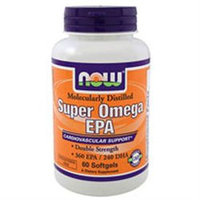 NOW Foods - Super EPA Double Strength - 60 Softgels CLEARANCE PRICED