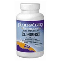 Planetary Formulas Elderberry Extract 565mg Full Spectrum 90 tabs, Planetary Herbals