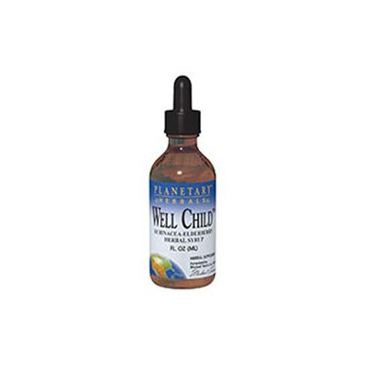 Planetary Formulations Planetary Herbals Well Child Echinacea-Elderberry Syrup