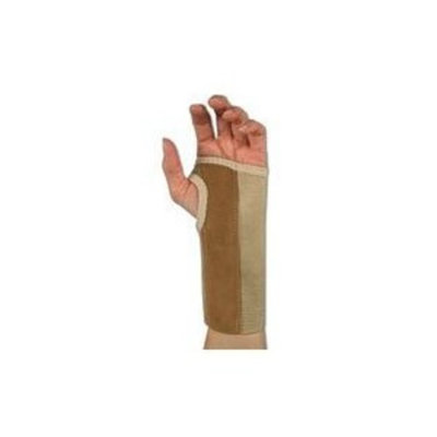 Sportaid Wrist Brace Palm Stay, Beige, Left, Large - 1 ea