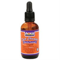 NOW Foods Better Stevia Liquid Sweetener Dark Chocolate - 2 fl oz