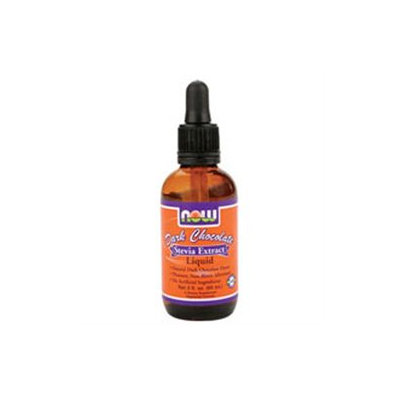 NOW Foods Better Stevia Liquid Sweetener Dark Chocolate - 2 fl oz