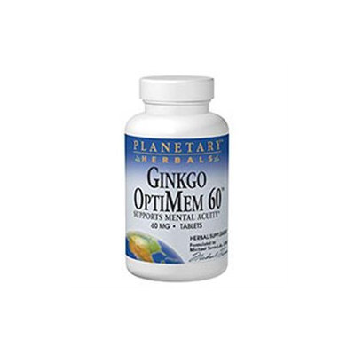 Ginkgo OptiMem 120 mg 60 Tabs from Planetary Formulas