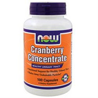 NOW Foods Cranberry Concentrate, Capsules, 100 ea