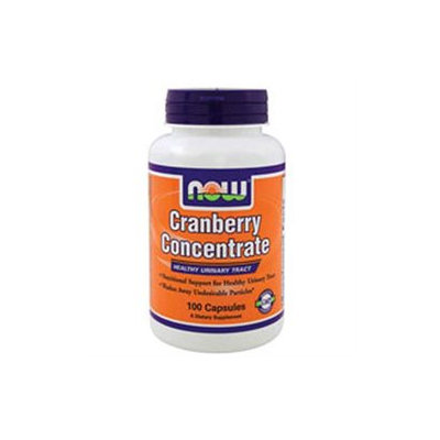 NOW Foods Cranberry Concentrate, Capsules, 100 ea