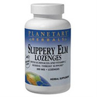 Planetary Herbals Slippery Elm Lozenges - Strawberry