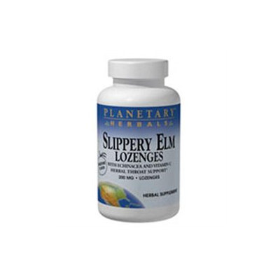 Planetary Herbals Slippery Elm Lozenges - Strawberry