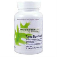 FoodScience of Vermont Alpha Lipoic Acid 100 mg Capsules
