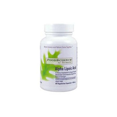FoodScience of Vermont Alpha Lipoic Acid 100 mg Capsules