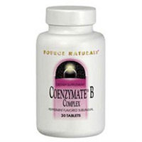 Source Naturals Coenzymate B Complex Sublingual Peppermint - 60 Tablets