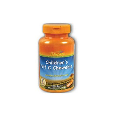 Vitamin C Children's Chewable Orange 100 tabs, Thompson Nutritional Products