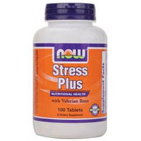 NOW Foods - Stress Plus Vegetarian Formula - 100 Tablets