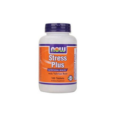 NOW Foods - Stress Plus Vegetarian Formula - 100 Tablets
