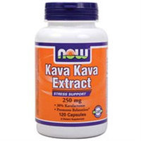 NOW Foods Kava Kava Stress Support 250mg, Capsules, 120 ea