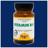 Country Life Vitamins Country Life Vitamin B1 - 100 mg - 100 Tablets