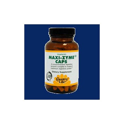 Maxi-zyme Extra Strength 60 Vcap By Country Life Vitamins (1 Each)
