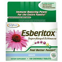 Enzymatic Therapy - Esberitox Supercharged Echinacea - 100 Chewable Tablets