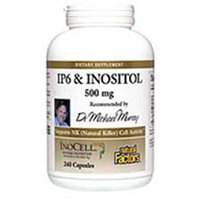 InoCell IP6 & Inositol 500mg 240 Capsules, Natural Factors