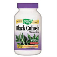 tures Way Nature's Way - Black Cohosh Standardized Extract - 120 Vegetarian Capsules