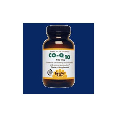 Country Life - CoQ10 100 mg. - 60 Vegetarian Capsules