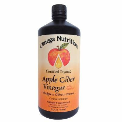 Omega Nutrition Apple Cider Vinegar, 32 Ounce (Pack of 2)
