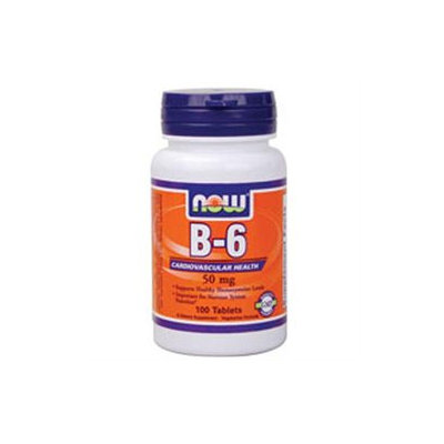 NOW Foods - Vitamin B-6 50 mg. - 100 Tablets