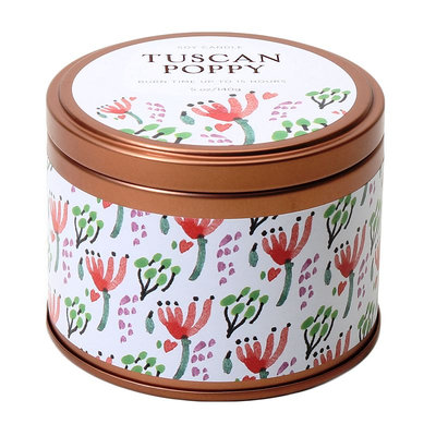 Tuscan Poppy 5-oz. Soy Candle Tin, Multi/None