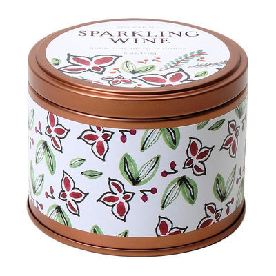 Sparkling Wine 5-oz. Soy Candle Tin, Multi/None